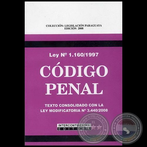 CDIGO PENAL - LEY N 1.160/1997 - Ao 2008